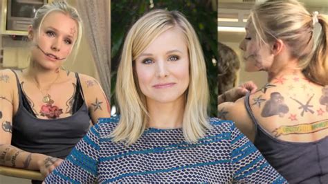 kristen bell tattoo|kristen bell tattoos real story.